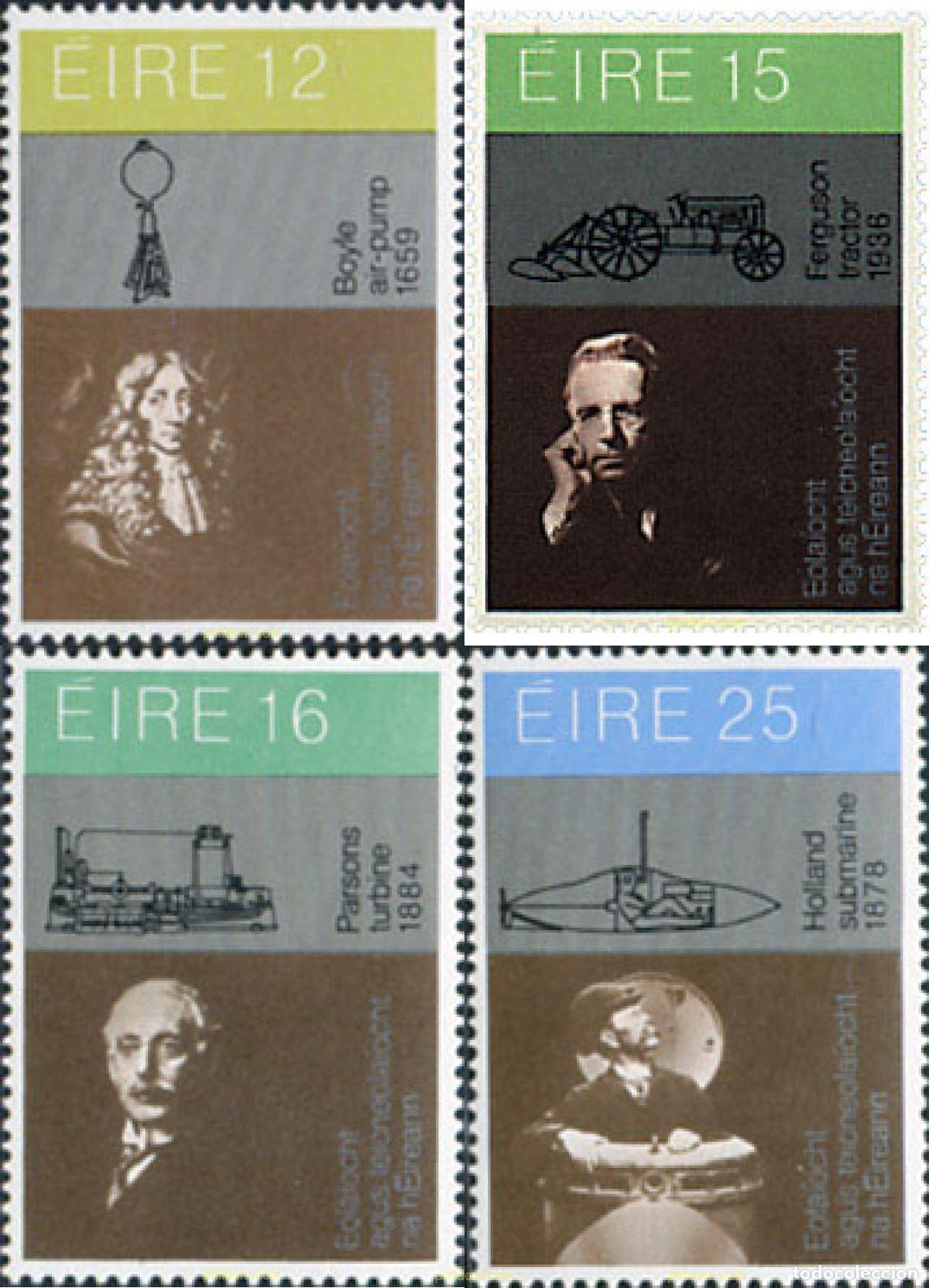 Sellos: 41991 MNH IRLANDA 1981 CIENCIA Y TECNOLOGIA IRLANDESA