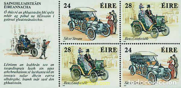 Sellos: 327306 MNH IRLANDA 1989 TRANSPORTES EN IRLANDA