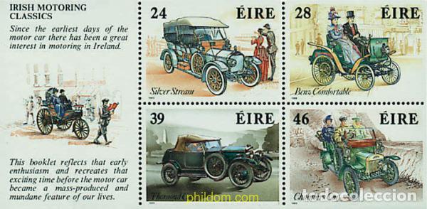 Sellos: 327307 MNH IRLANDA 1989 TRANSPORTES EN IRLANDA