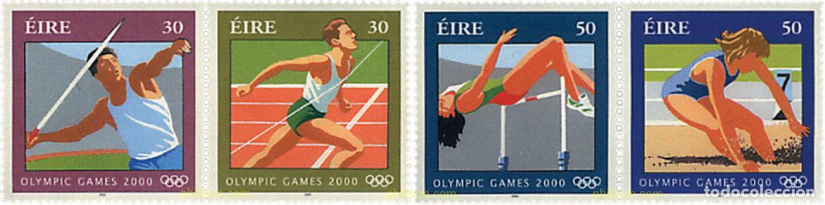 Sellos: 5713 MNH IRLANDA 2000 27 JUEGOS OLIMPICOS VERANO SYDNEY 2000