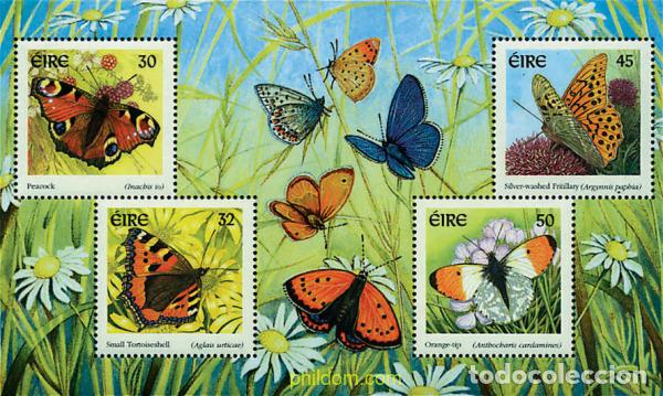 Sellos: 94864 MNH IRLANDA 2000 MARIPOSAS