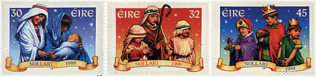 Sellos: 66630 MNH IRLANDA 1999 NAVIDAD