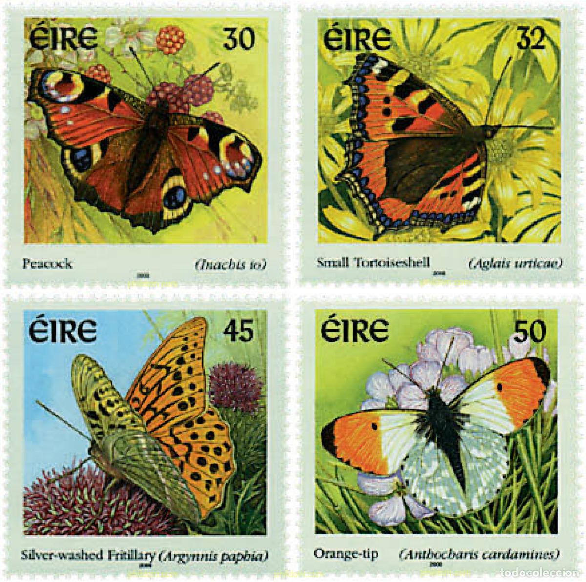 Sellos: 94863 MNH IRLANDA 2000 MARIPOSAS