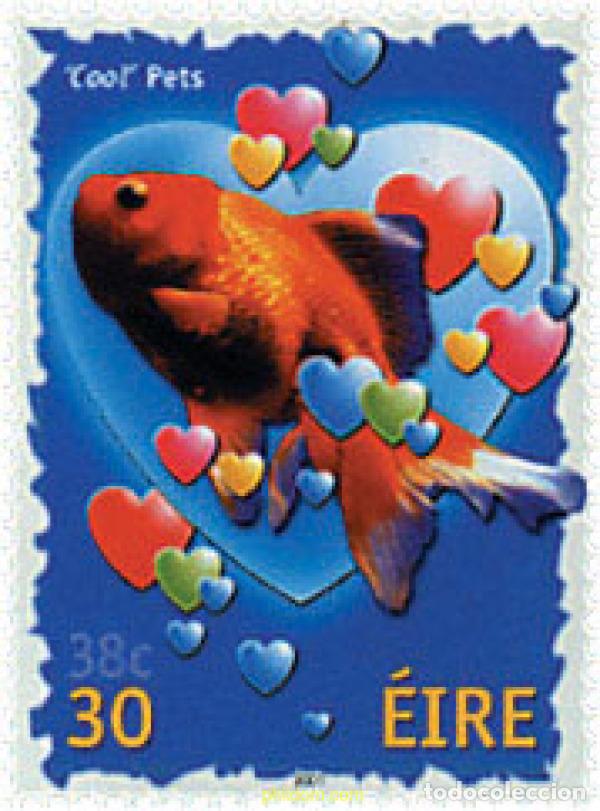 Timbres: 66669 MNH IRLANDA 2001 A&Ntilde;O LUNAR CHINO - A&Ntilde;O DE LA SERPIENTE