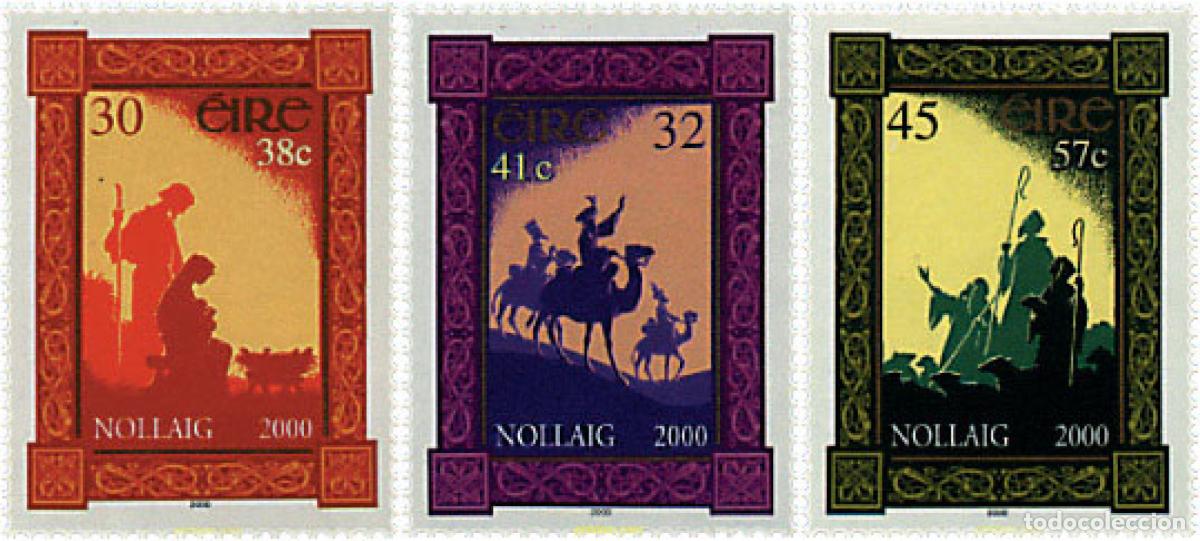 Timbres: 66667 MNH IRLANDA 2000 NAVIDAD