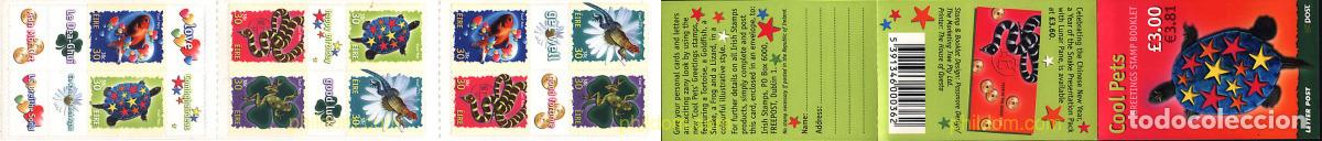 Francobolli: 2464 MNH IRLANDA 2001 ANIMALES DE SANGRE FRIA