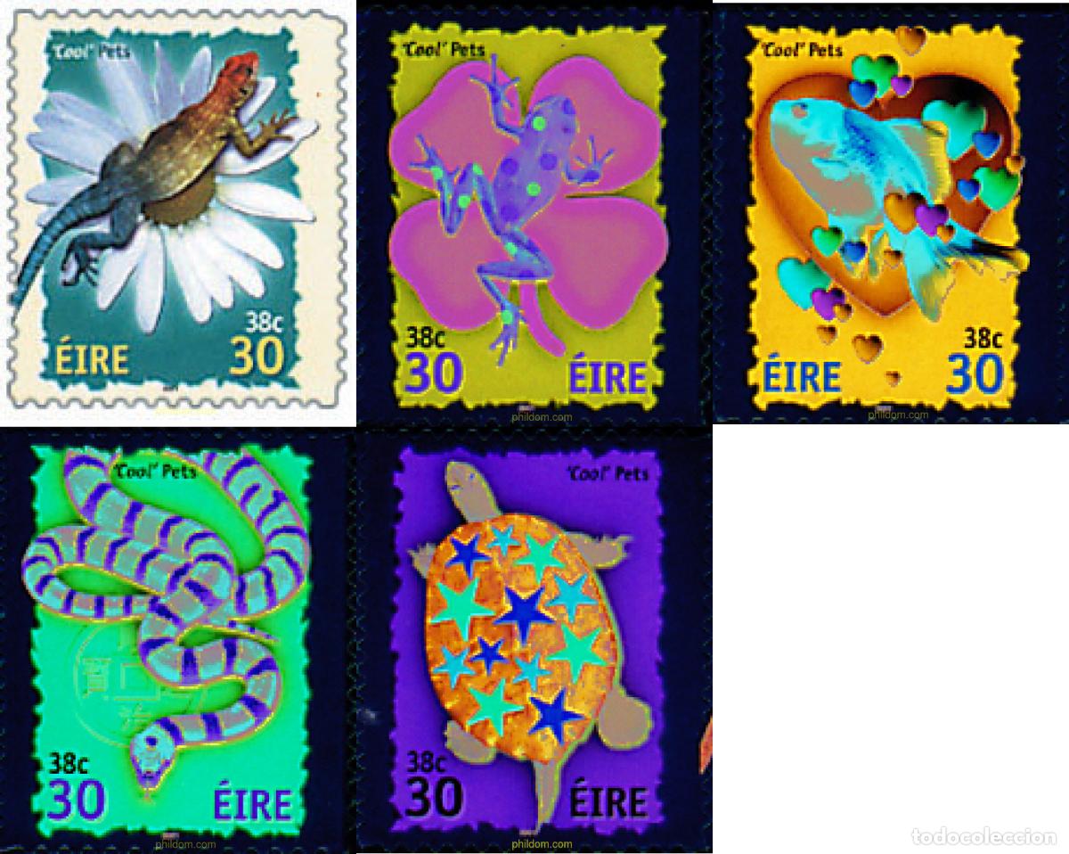 Briefmarken: 100004 MNH IRLANDA 2001 ANIMALES DE SANGRE FRIA