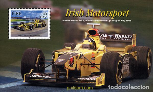 Sellos: 81261 MNH IRLANDA 2001 CARRERAS DE COCHES