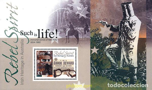 Sellos: 81264 MNH IRLANDA 2001 IRLANDESES EN AUSTRALIA