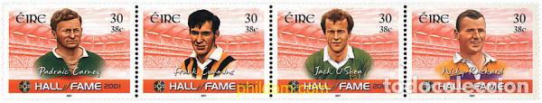 Sellos: 4614 MNH IRLANDA 2001 SALON DE LA FAMA 2001