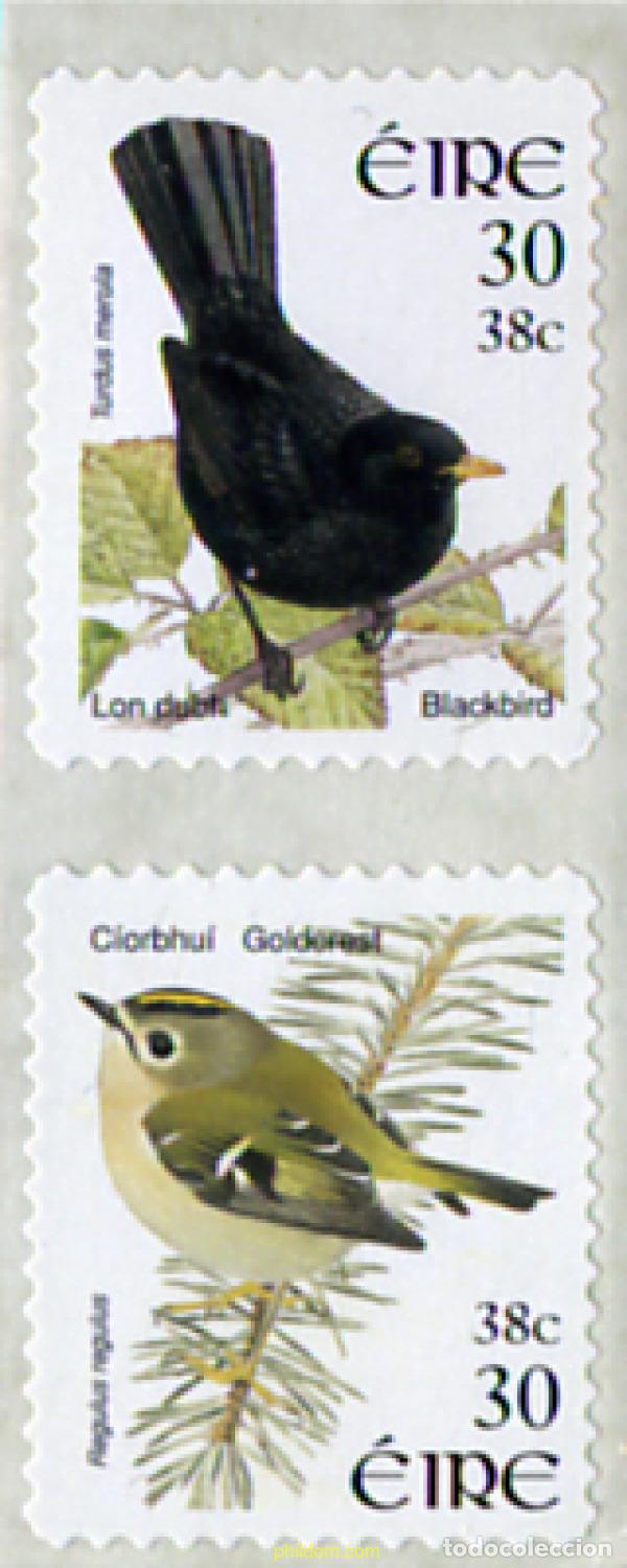 Sellos: 147087 MNH IRLANDA 2001 PAJAROS DE IRLANDA