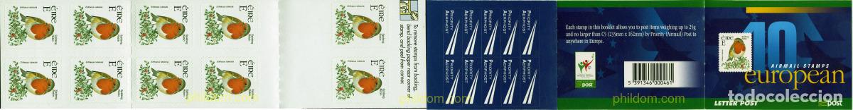 Sellos: 147090 MNH IRLANDA 2001 PAJAROS DE IRLANDA