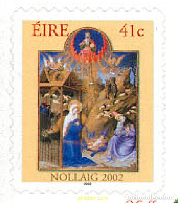 Sellos: 106723 MNH IRLANDA 2002 NAVIDAD