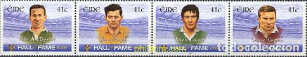 Sellos: 147108 MNH IRLANDA 2002 SALON DE LA FAMA 2002