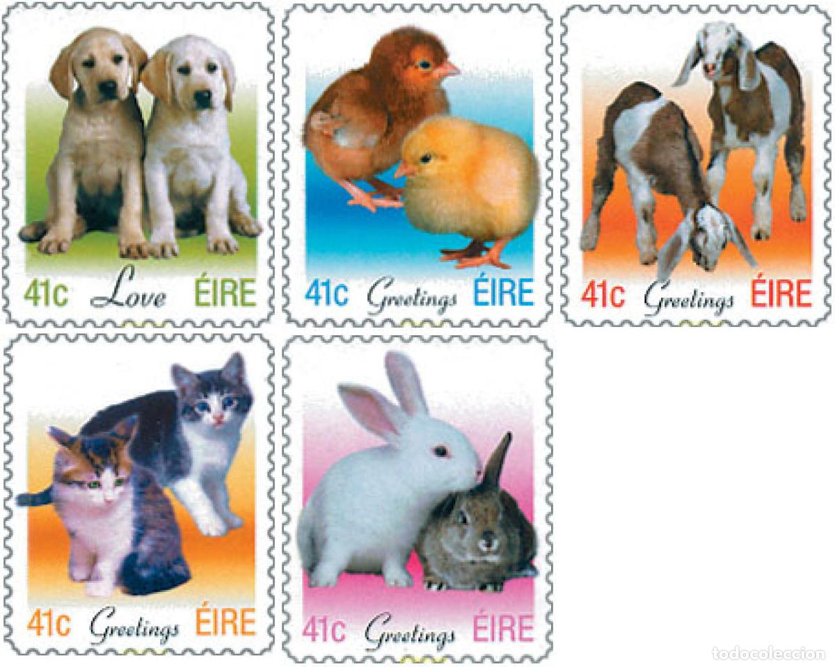 Timbres: 117142 MNH IRLANDA 2003 A&Ntilde;O LUNAR CHINO - A&Ntilde;O DE LA CABRA