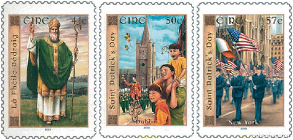 Timbres: 117147 MNH IRLANDA 2003 DIA DE SAN PATRICIO