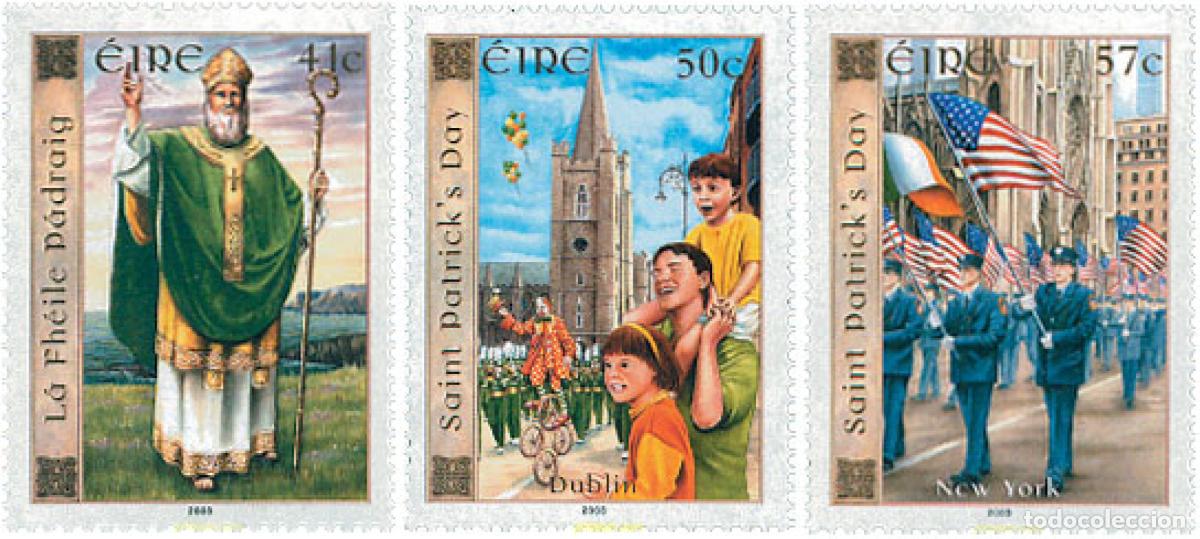 Timbres: 117144 MNH IRLANDA 2003 DIA DE SAN PATRICIO