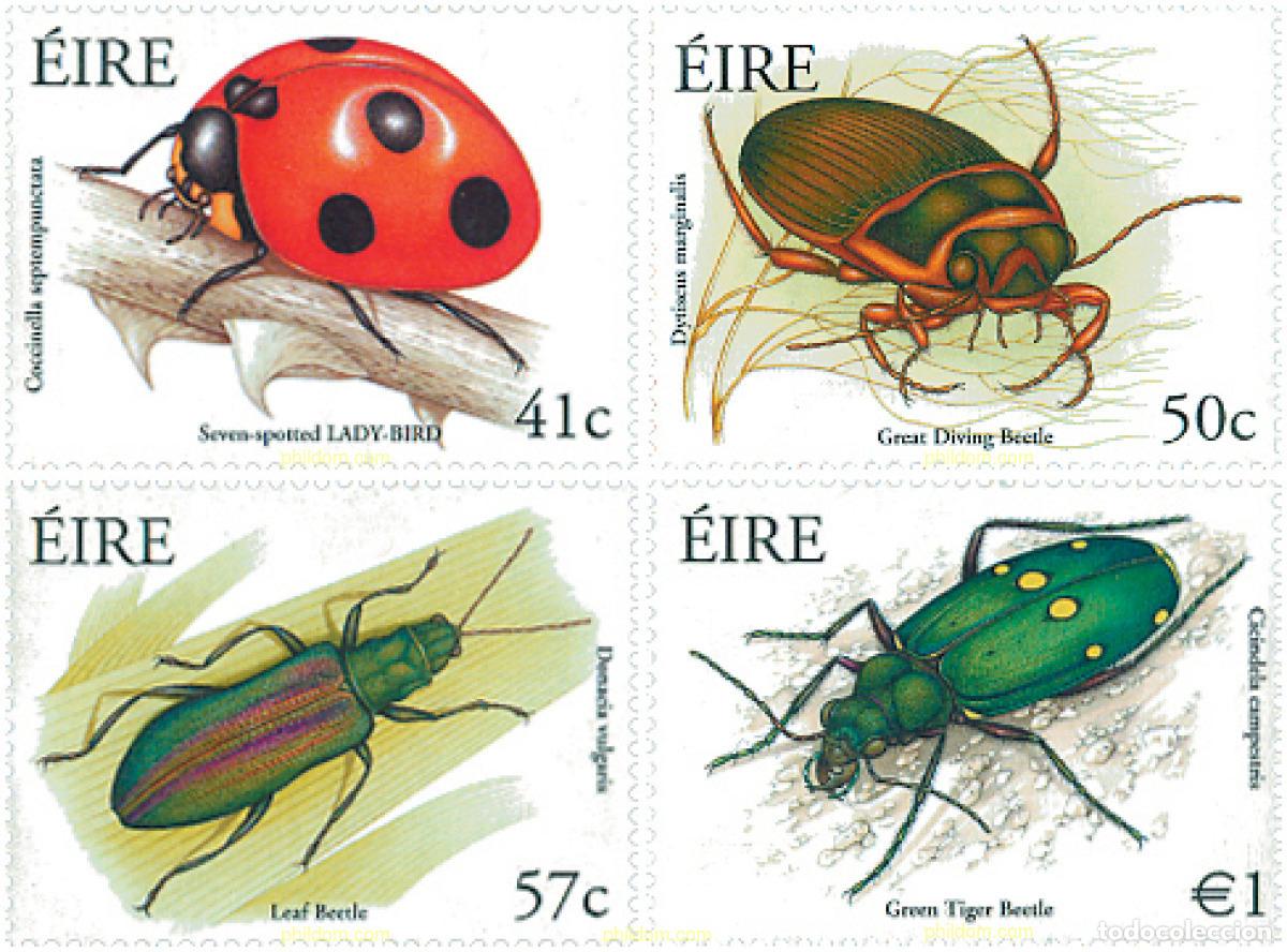 Timbres: 120488 MNH IRLANDA 2003 INSECTOS