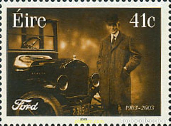 Sellos: 126506 MNH IRLANDA 2003 CENTENARIO DE LA FORD