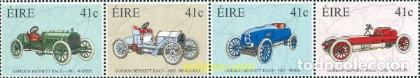 Sellos: 126504 MNH IRLANDA 2003 CENTENARIO DE LA CARRERA GORDON BENNETT