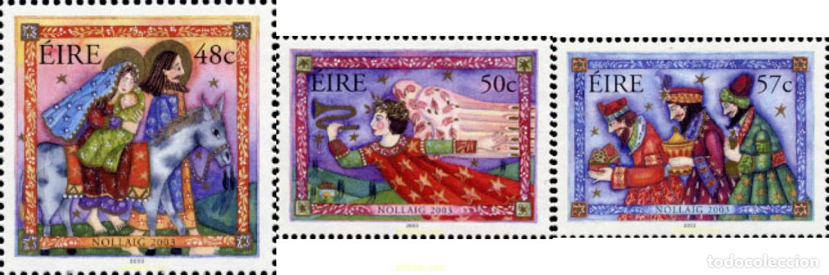 Sellos: 136815 MNH IRLANDA 2003 NAVIDAD