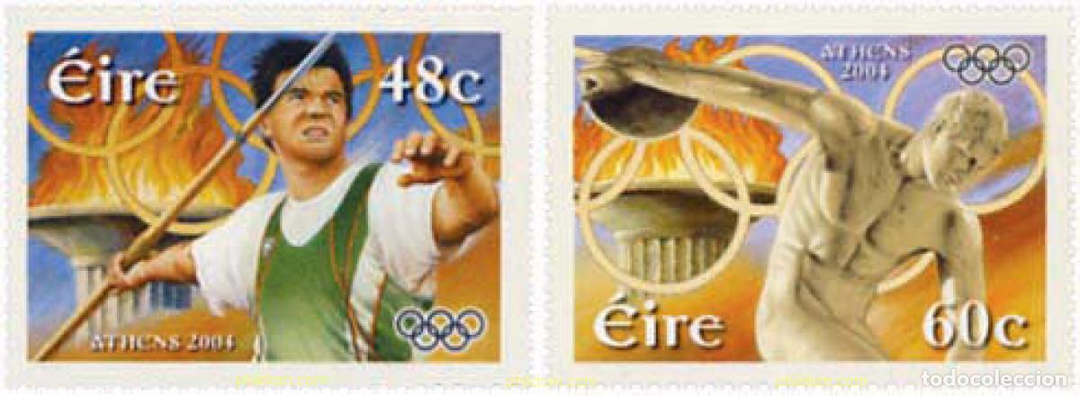 Sellos: 141760 MNH IRLANDA 2004 28 JUEGOS OLIMPICOS DE VERANO ATENAS 2004