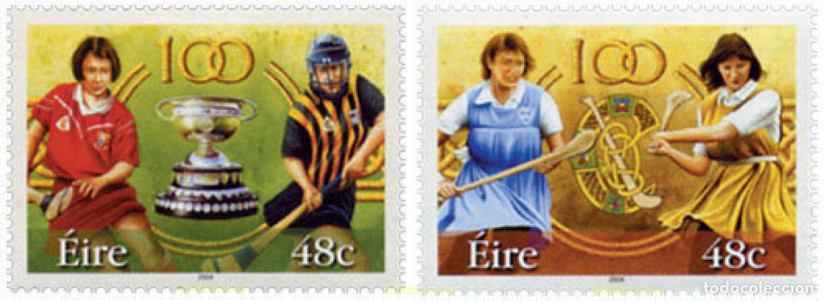 Sellos: 146287 MNH IRLANDA 2004 CENTENARIO DEL CUMANN CAMOGAIOCHTA