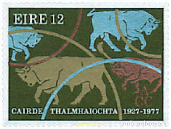 Francobolli: 164766 MNH IRLANDA 1977 50 ANIVERSARIO DE LA CONSTITUCION DEL CREDITO AGRICOLA