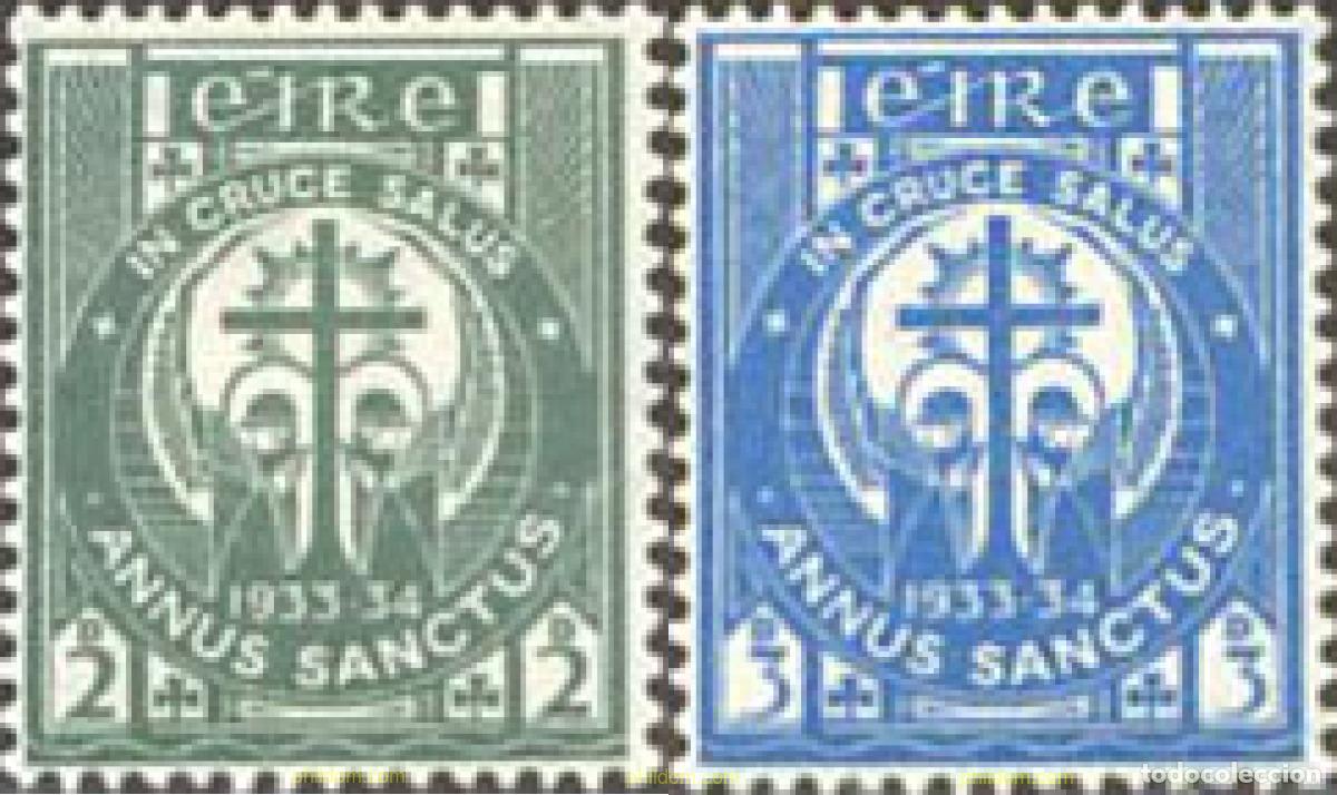 Briefmarken: 164350 MNH IRLANDA 1933 A&Ntilde;O SANTO