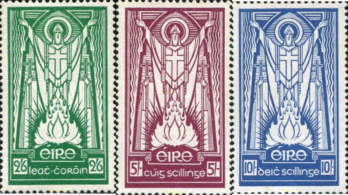 Timbres: 164355 MNH IRLANDA 1937 SAN PATRICIO