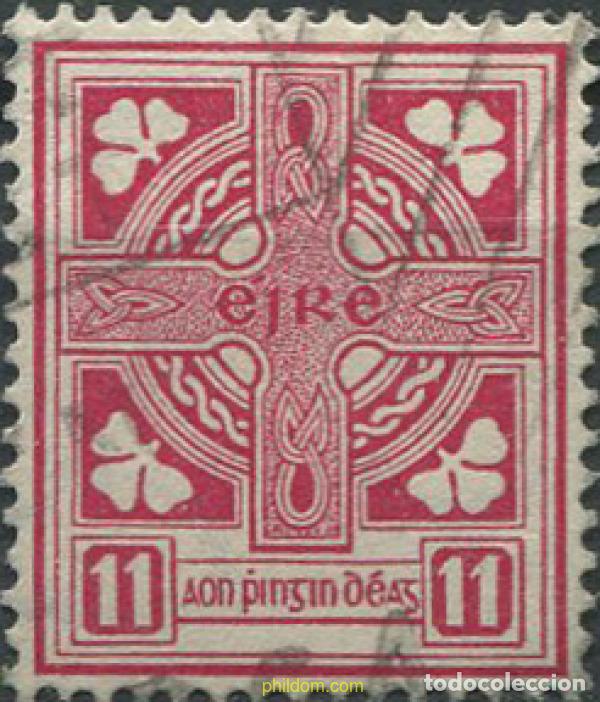 Timbres: 666606 USED IRLANDA 1949 SIMBOLOS NACIONALES
