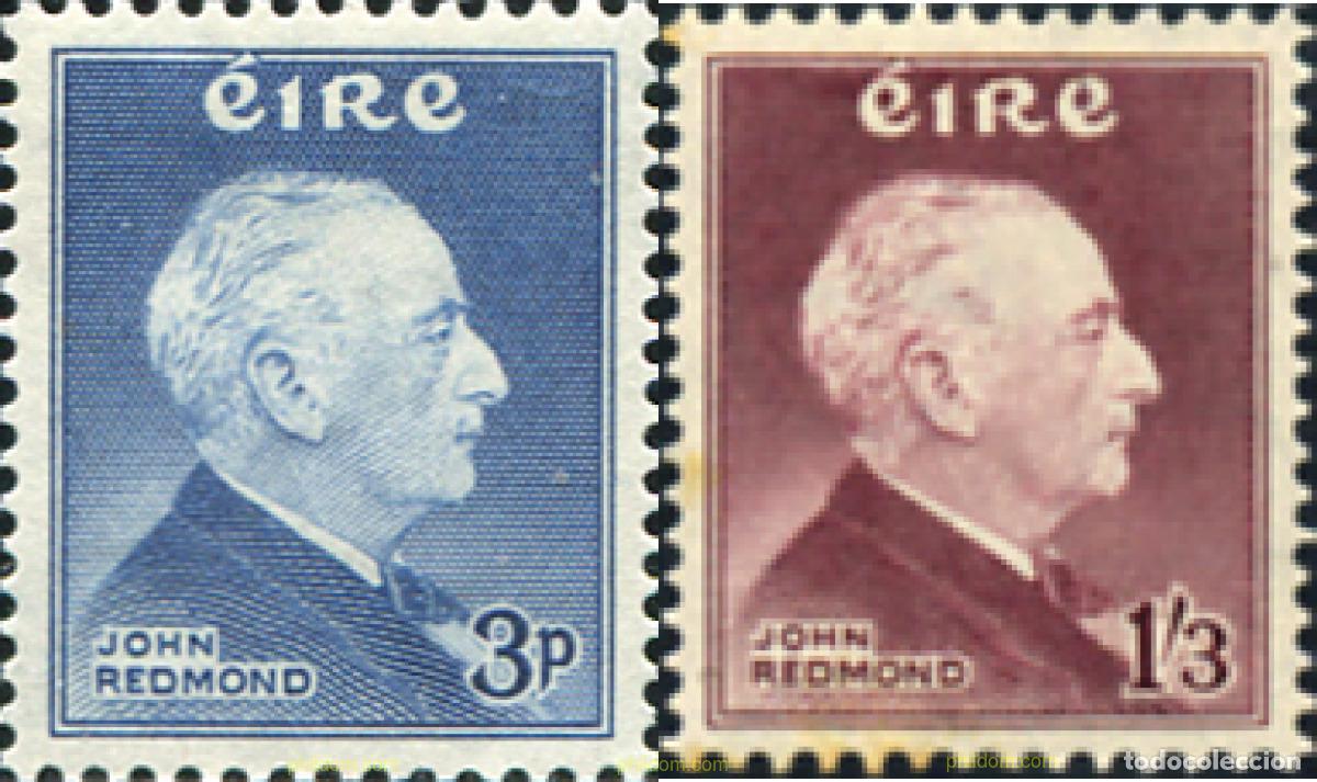 Timbres: 164405 MNH IRLANDA 1957 CENTENARIO DEL NACIMIENTO DE JOHN EDWARD REDMOND