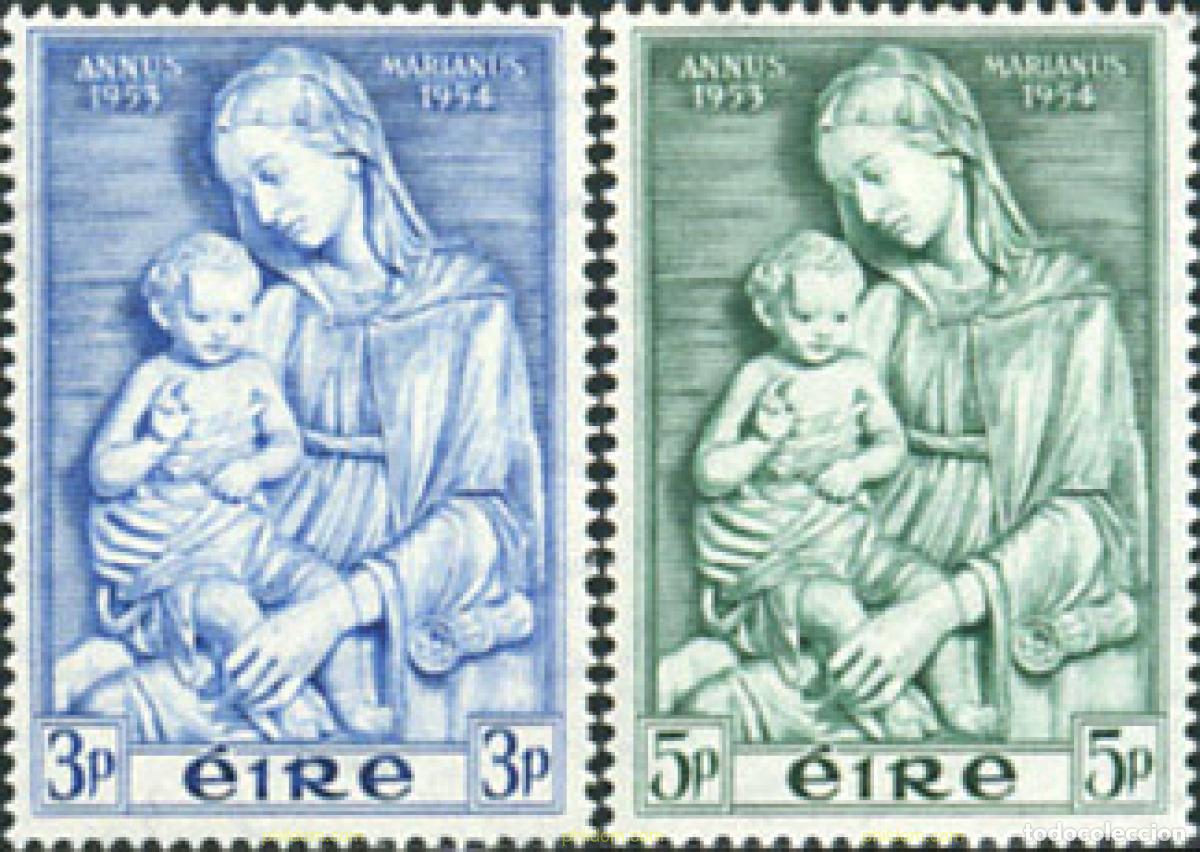 Timbres: 164402 MNH IRLANDA 1954 A&Ntilde;O MARIANO