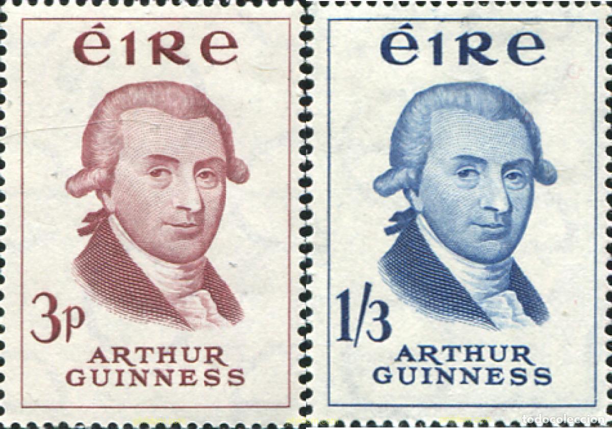Francobolli: 164422 MNH IRLANDA 1959 200 ANIVERSARIO DE LA CERVECERIA GUINNESS