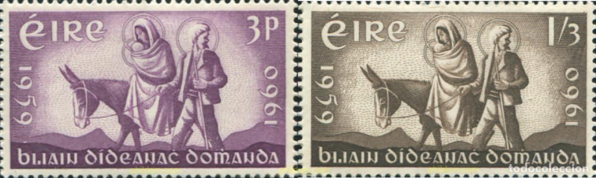 Francobolli: 164424 MNH IRLANDA 1960 A&Ntilde;O MUNDIAL DEL REFUGIADO