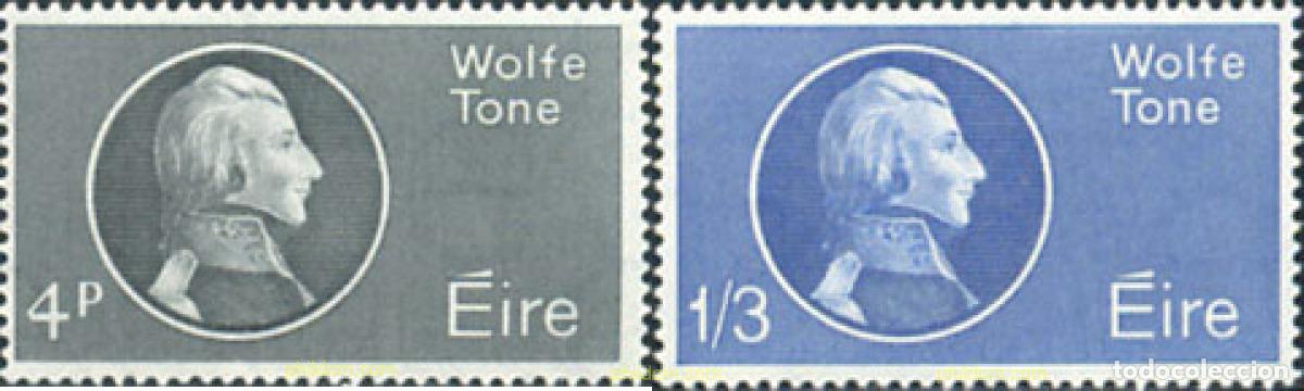 Francobolli: 164432 MNH IRLANDA 1964 200 ANIVERSARIO DEL NACIMIENTO DE THEOBALD WOLFE TONE