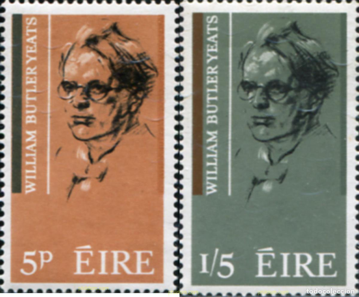 Francobolli: 164434 MNH IRLANDA 1965 CENTENARIO DEL NACIMIENTO DE WILLIAM BUTLER YEATS