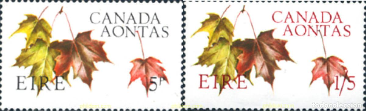 Francobolli: 164441 MNH IRLANDA 1967 CENTENARIO DEL ESTADO DE CANADA