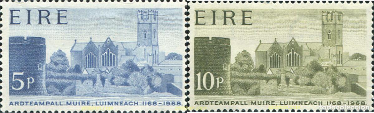 Francobolli: 164449 MNH IRLANDA 1968 800 ANIVERSARIO DE LA CATEDRAL DE SANTA MARIA DE LIMERICK