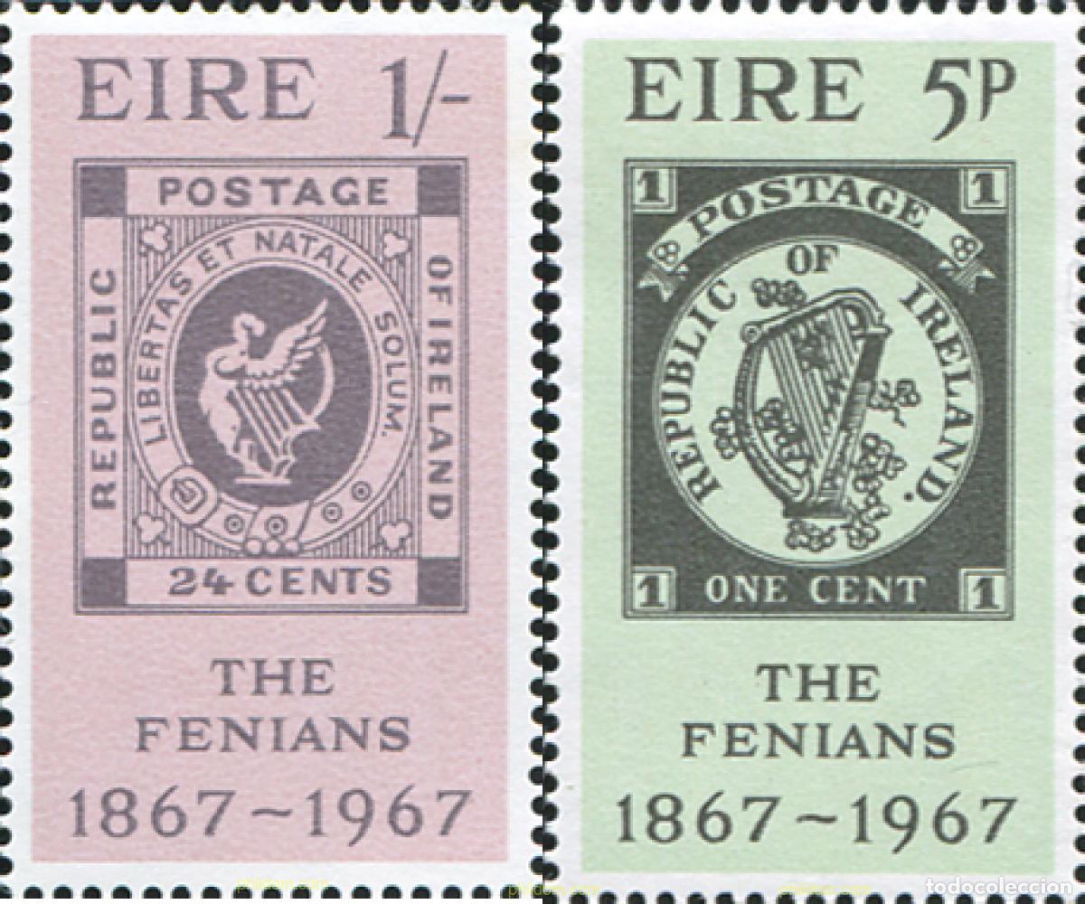 Francobolli: 164443 MNH IRLANDA 1967 CENTENARIO DEL MOVIMIENTO FENIANO