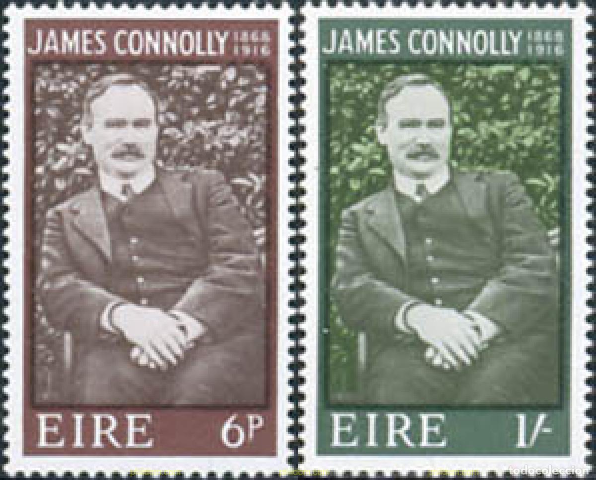 Francobolli: 164451 MNH IRLANDA 1968 CENTENARIO DEL NACIMIENTO DE JAMES CONNOLLY