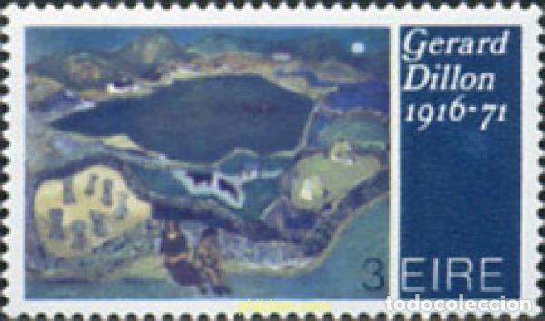 Sellos: 164716 MNH IRLANDA 1972 ARTE IRLANDES CONTEMPORANEO