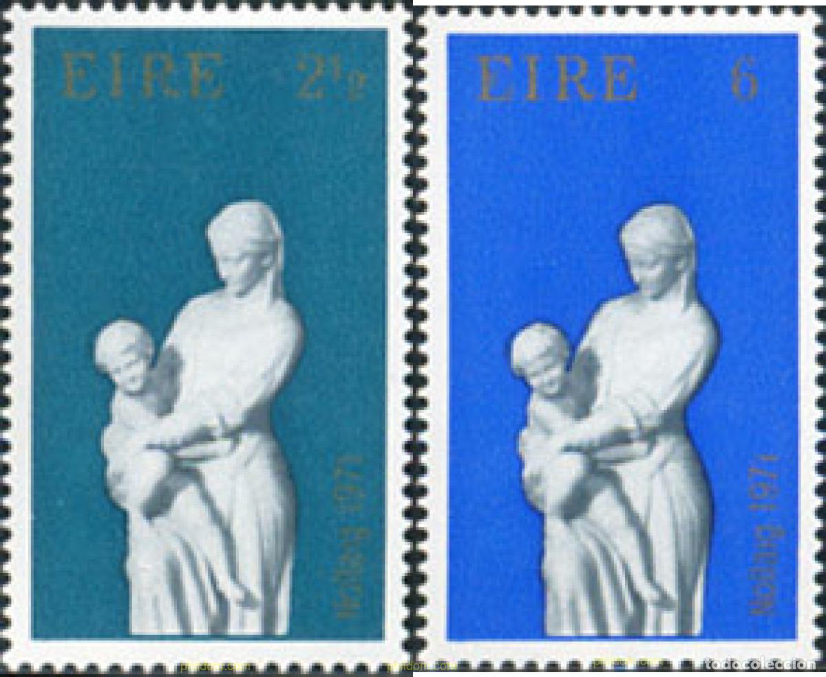 Sellos: 164711 MNH IRLANDA 1971 NAVIDAD