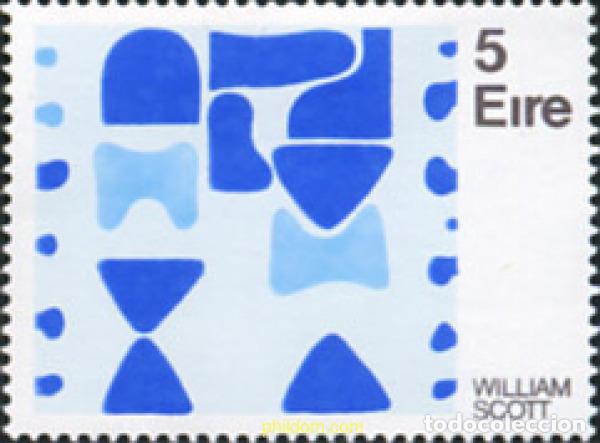 Sellos: 164723 MNH IRLANDA 1973 ARTE IRLANDES CONTEMPORANEO