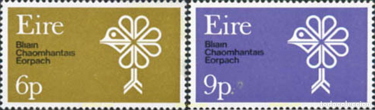 Sellos: 164463 MNH IRLANDA 1970 A&Ntilde;O EUROPEO PARA LA PROTECCION DE LA NATURALEZA