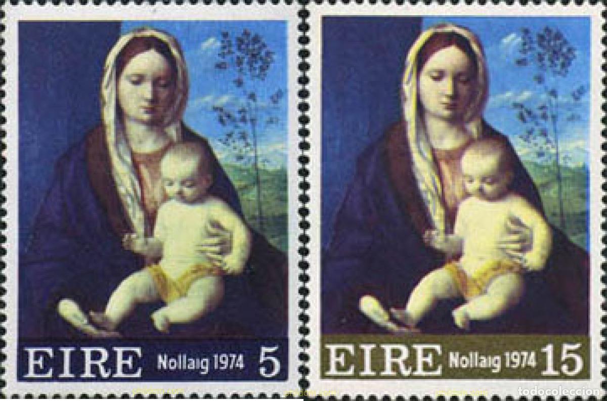 Sellos: 164732 MNH IRLANDA 1974 NAVIDAD