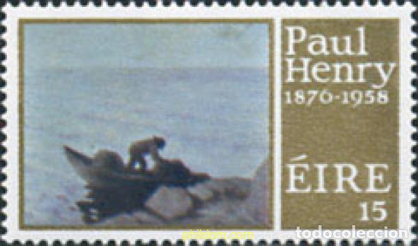Sellos: 164755 MNH IRLANDA 1976 ARTE IRLANDES CONTEMPORANEO