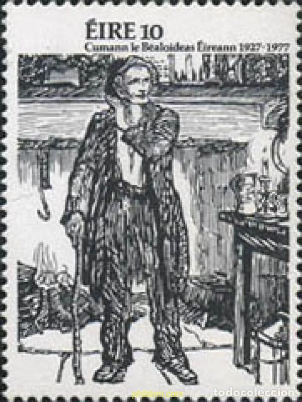 Sellos: 164762 MNH IRLANDA 1977 50 ANIVERSARIO DE LA ASOCIACION DE FOLCLORE IRLANDES