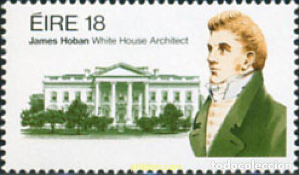 Timbres: 164797 MNH IRLANDA 1981 150 ANIVERSARIO DE LA MUERTE DEL ARQUITECTO JAMES HOBAN