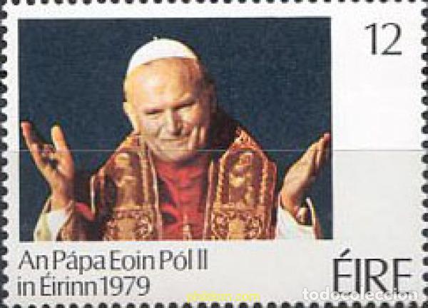 Stamps: 164778 MNH IRLANDA 1979 VISITA DE JUAN PABLO II A IRLANDA